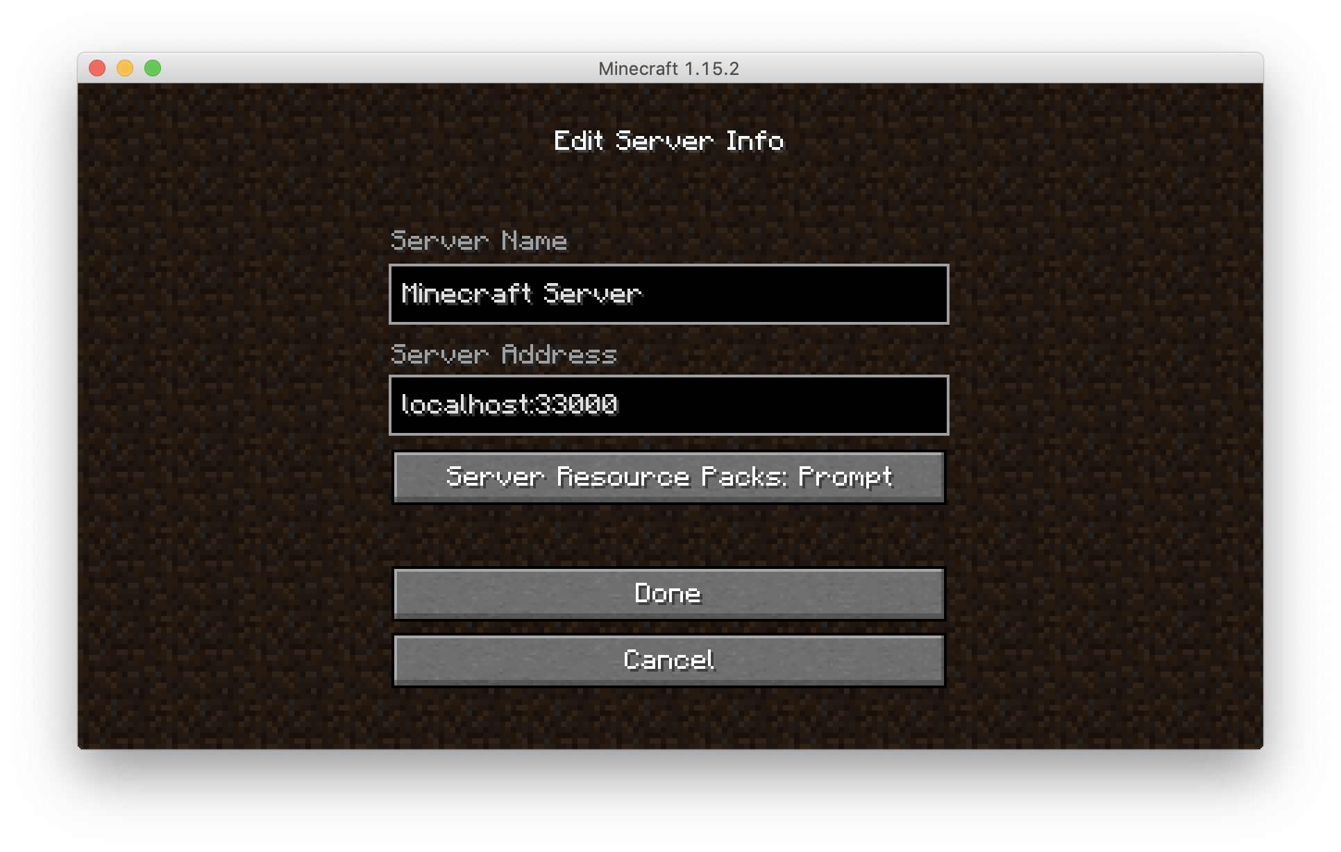 Hosting a Minecraft (Java – remote.it