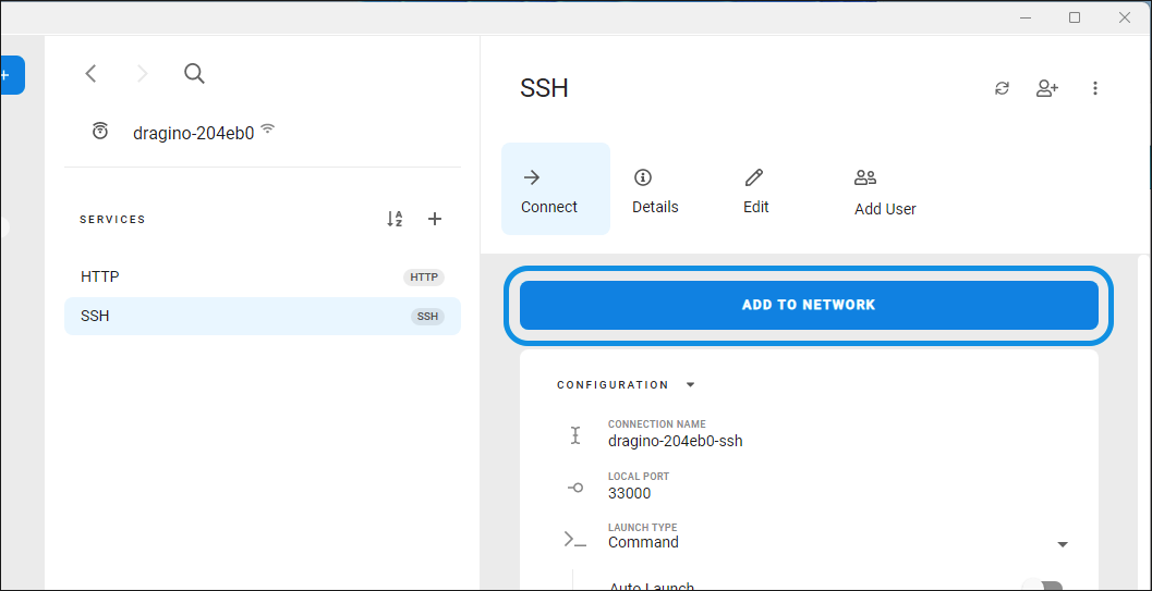 How to register RemoteScan per connected client